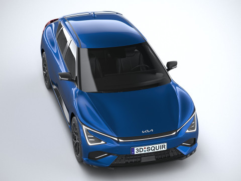 Kia EV6 GT 2025 3D-Modell