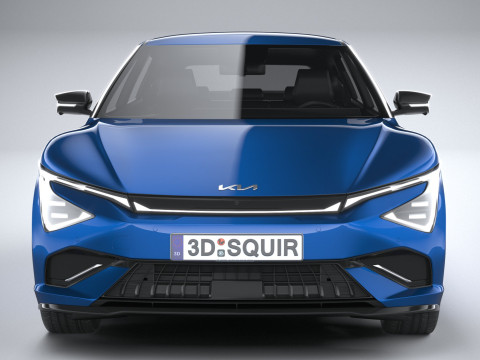Kia EV6 GT 2025 3D-Modell