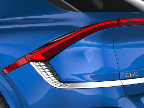 Kia EV6 GT 2025 3D-Modell