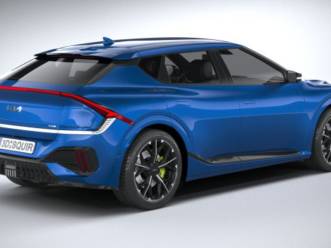 Kia EV6 GT 2025 3D-Modell