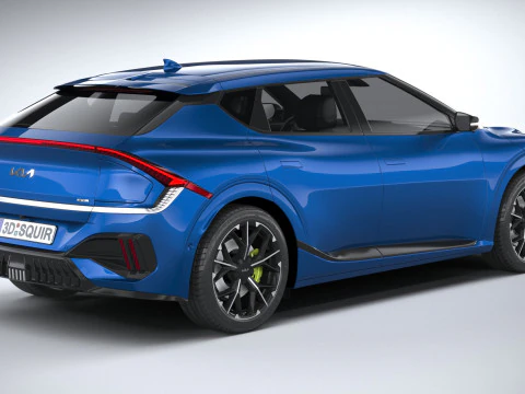 Kia EV6 GT 2025 3D Model