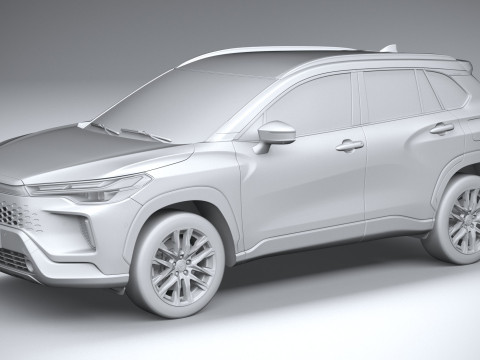 Toyota Corolla Cross 2026 Modèle 3D