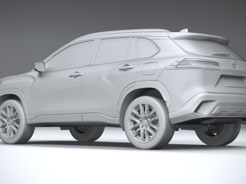 Toyota Corolla Cross 2026 Modèle 3D