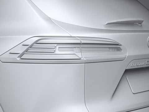 Toyota Corolla Cross 2026 Modèle 3D