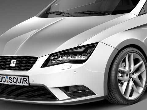 Seat Leon 2013 3Dモデル
