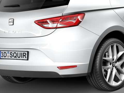 Seat Leon 2013 3Dモデル