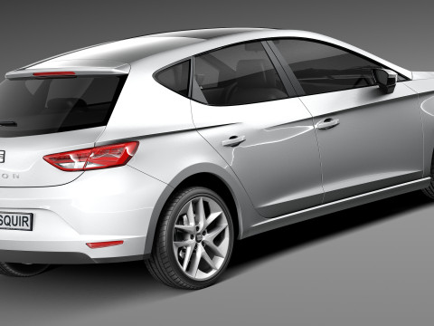 Seat Leon 2013 3Dモデル