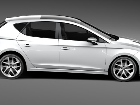 Seat Leon 2013 3Dモデル