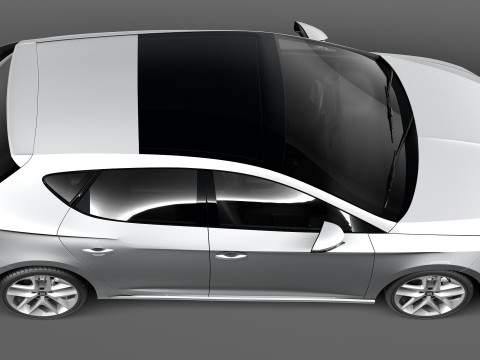 Seat Leon 2013 3Dモデル