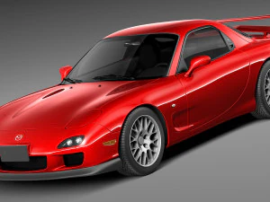 Mazda RX-7 1998-2002 3D Model