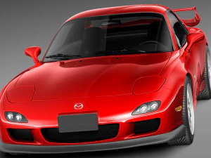 Mazda RX-7 1998-2002 3D Model