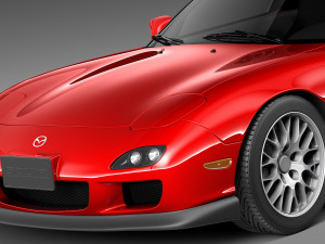 Mazda RX-7 1998-2002 Modello 3D