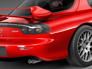 Mazda RX-7 1998-2002 Modello 3D