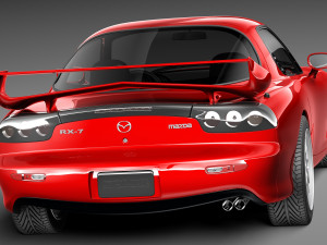 Mazda RX-7 1998-2002 Modello 3D