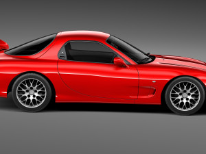 Mazda RX-7 1998-2002 Modello 3D