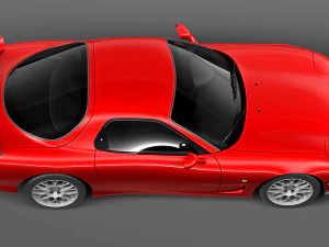 Mazda RX-7 1998-2002 3D Model
