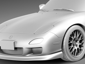 Mazda RX-7 1998-2002 Modello 3D