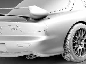 Mazda RX-7 1998-2002 Modello 3D