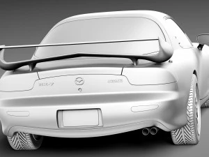 Mazda RX-7 1998-2002 3D Model