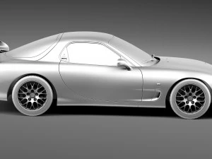 Mazda RX-7 1998-2002 3D Model