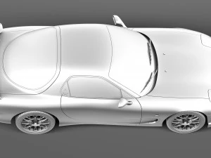 Mazda RX-7 1998-2002 3D Model