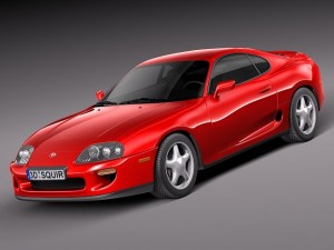 Toyota supra 1993-2002 Modello 3D