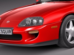 Toyota supra 1993-2002 3D 모델