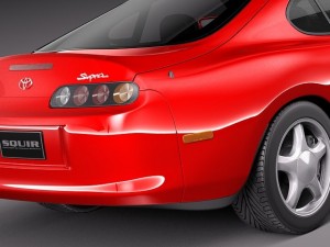 Toyota supra 1993-2002 3D 모델