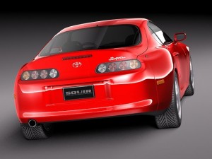 Toyota supra 1993-2002 3D 모델