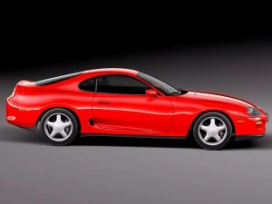 टोयोटा सुप्रा 1993-2002 3D मॉडल