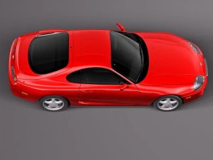 टोयोटा सुप्रा 1993-2002 3D मॉडल