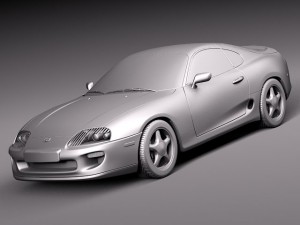 Toyota supra 1993-2002 3D 모델