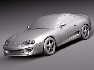 टोयोटा सुप्रा 1993-2002 3D मॉडल