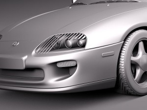 Toyota supra 1993-2002 3D 모델