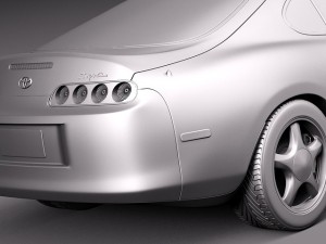 Toyota supra 1993-2002 3D 모델