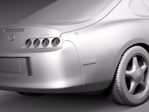 टोयोटा सुप्रा 1993-2002 3D मॉडल