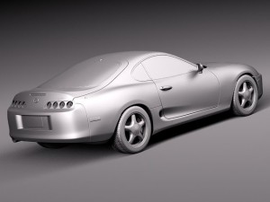 Toyota supra 1993-2002 3D 모델