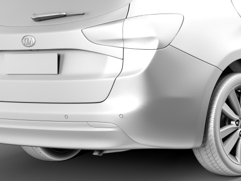 Kia Ceed SW 2013 3D Model