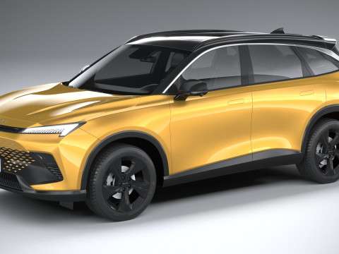BAIC Beijing 5 2025 3D मॉडल