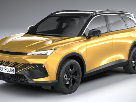 BAIC Beijing 5 2025 Modelo 3D