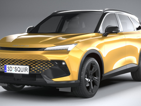 BAIC Beijing 5 2025 Modelo 3D