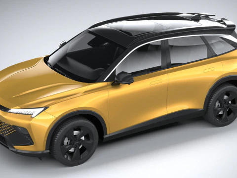 BAIC Beijing 5 2025 3D Model