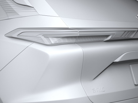 BAIC Beijing 5 2025 Modelo 3D