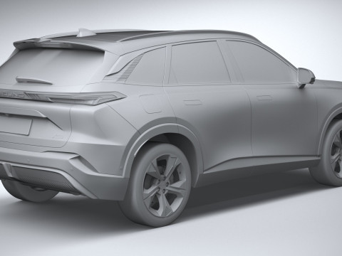 BAIC Beijing 5 2025 Modelo 3D