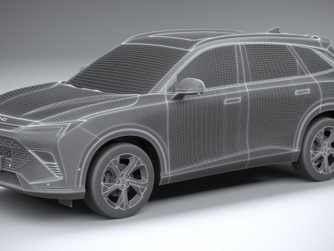 BAIC Beijing 5 2025 Modelo 3D