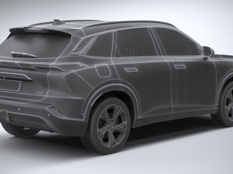 BAIC Beijing 5 2025 Modelo 3D