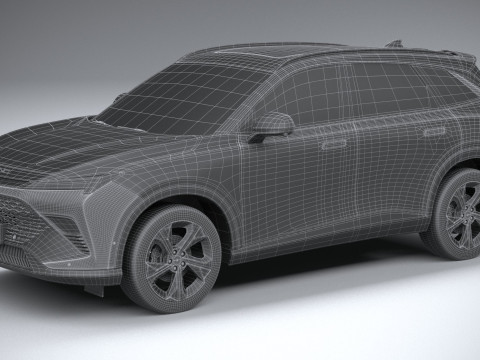BAIC Beijing 5 2025 Modelo 3D