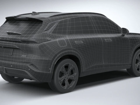 BAIC Beijing 5 2025 3D Model
