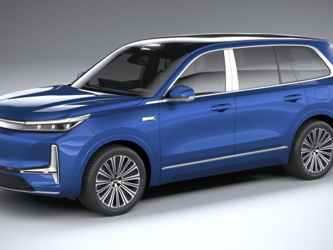 Geely Galaxy M9 2026 3D Model