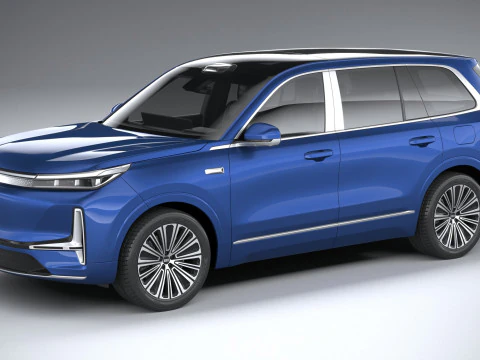 Geely Galaxy M9 2026 3D Model